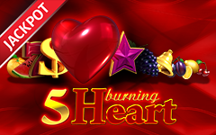 Play 5 Burning Heart on StarcasinoBE online casino