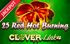 Play 25 Red Hot Burning Clover Link™ on StarcasinoBE online casino