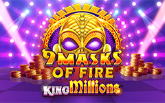 Play 9 Masks of Fire™ King Millions™ on StarcasinoBE online casino