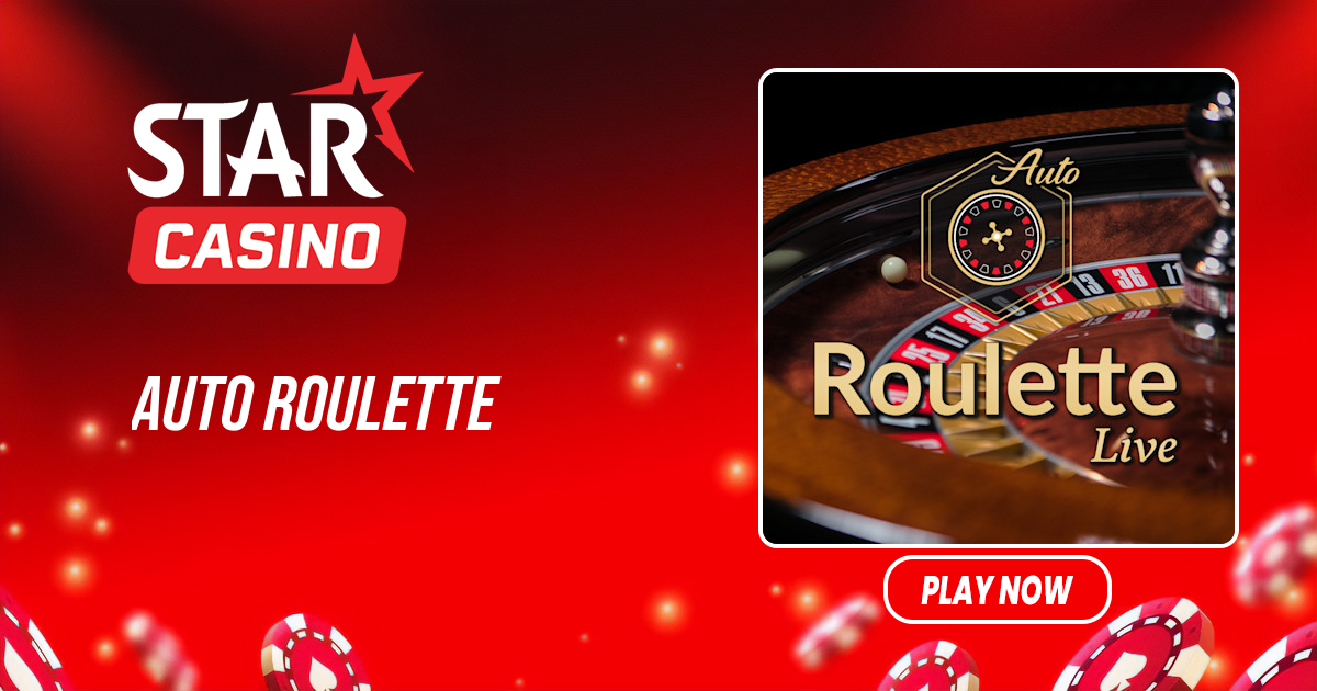 Auto Roulette par Evolution | Starcasino